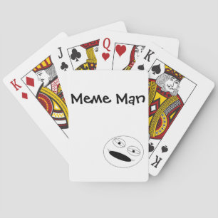 Meme man - leka kort casinokort