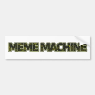 Meme maskin bildekal