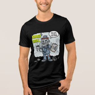 Meme Triage Troll-Nurse Humor ER Med Graphic Art T Shirt