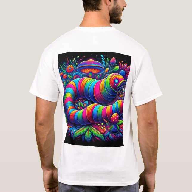Meme worm t shirt (Baksida)