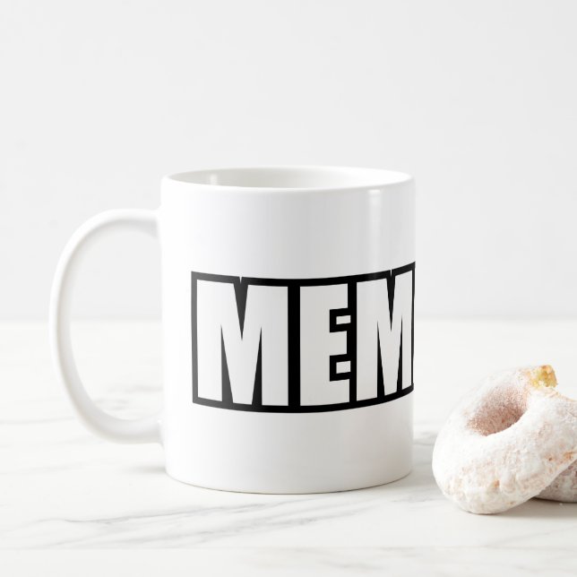 MEMEMEABEL KAFFEMUGG (Med munk)