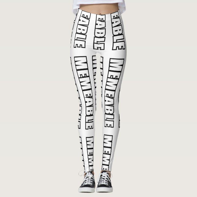 MEMEMEABEL LEGGINGS (Framsida)