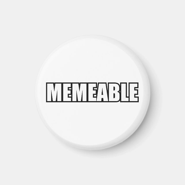 MEMEMEABEL MAGNET (Framsidan)