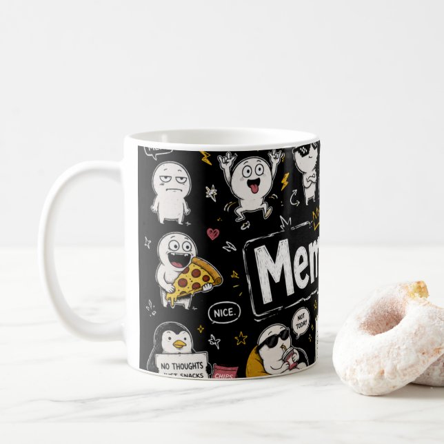 MemeMuggen Kaffemugg (Med munk)