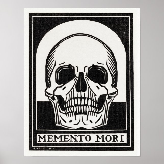 Memento mori (1916) poster (Framsidan)