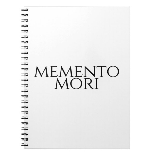 Memento Mori Anteckningsbok (Framsidan)