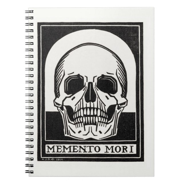 Memento Mori Anteckningsbok (Framsidan)