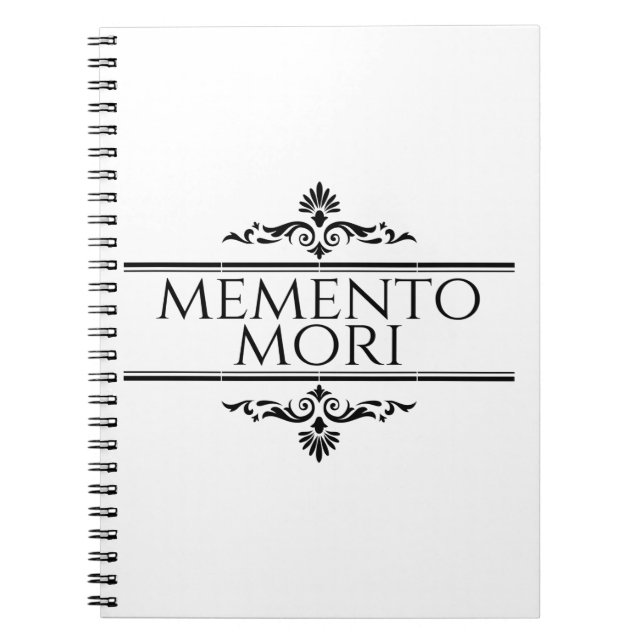 Memento Mori Anteckningsbok (Framsidan)