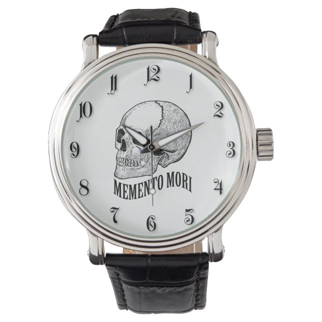 Memento mori armbandsur (Framsida)