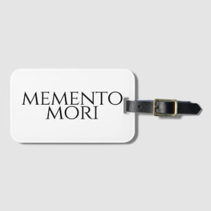 Memento Mori Bagagebricka