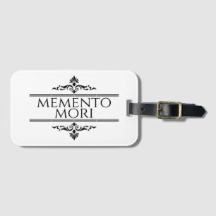 Memento Mori Bagagebricka