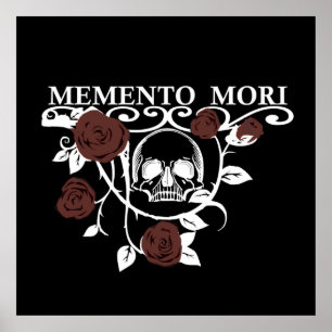 memento mori blomma poster