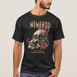 Memento Mori - Brutalist Streetwear Design T Shirt