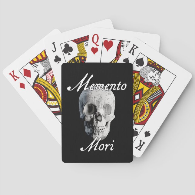 Memento Mori Casinokort (Baksidan)