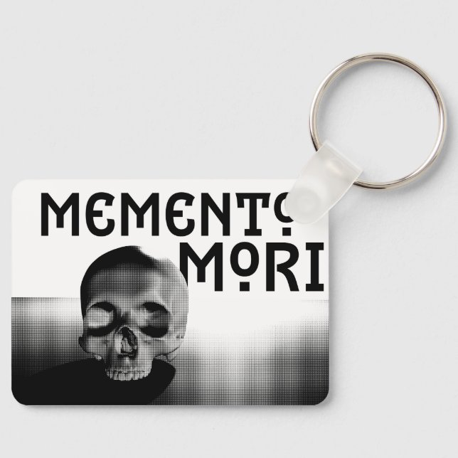 Memento Mori Design Nyckelring (Framsida)