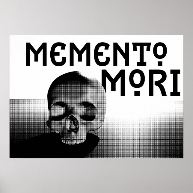 Memento Mori Design Poster (Framsidan)