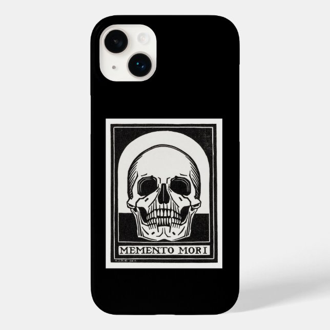 Memento Mori Dödskalle Konst (Baksida)
