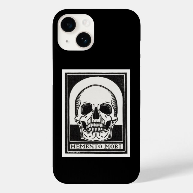 Memento Mori Dödskalle Konst (Baksida)