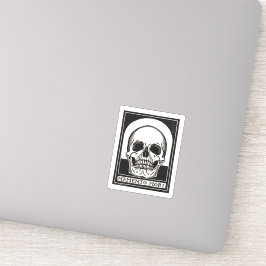 Memento Mori Dödskalle Konst Klistermärken