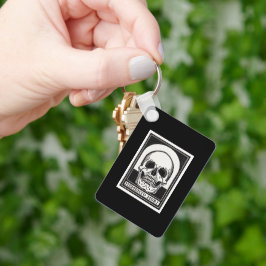 Memento Mori Dödskalle Konst Nyckelring