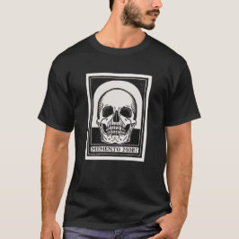 Memento Mori Dödskalle Konst T Shirt