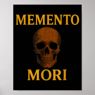 Memento Mori Filosofi Stoicism Citat Poster