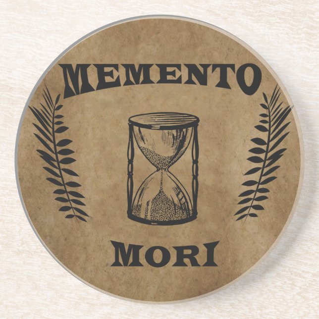 memento mori hourglass underlägg (Framsidan)