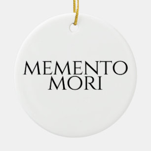Memento Mori Julgransprydnad Keramik