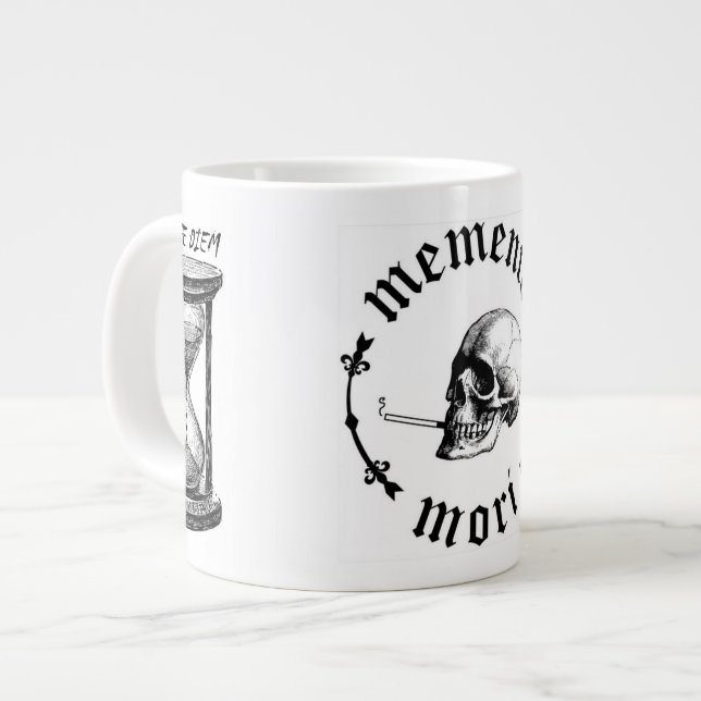 Memento Mori Jumbo Mugg (Framsida vänster)