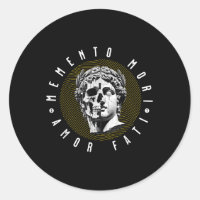 Memento Mori Kärlek Fati Skull Stoicism Quote