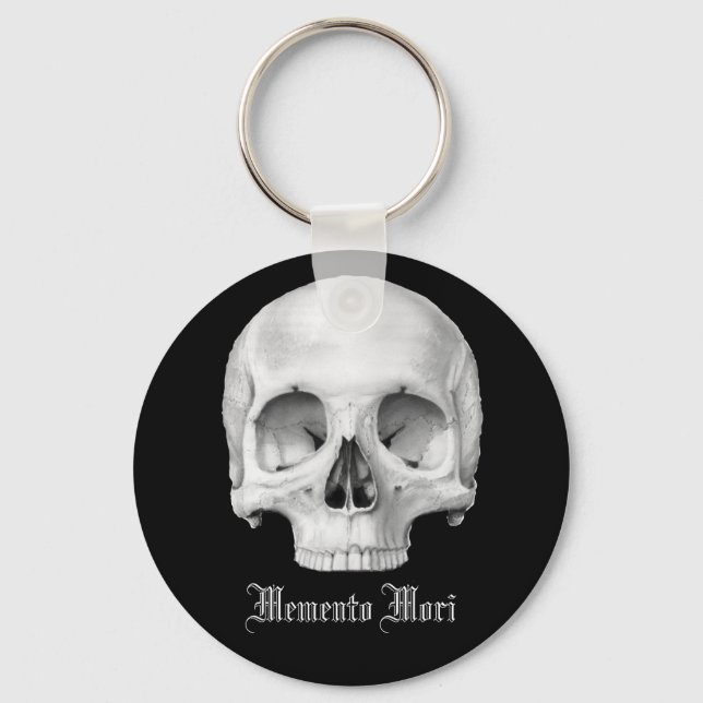 Memento mori Keychain Nyckelring (Framsida)