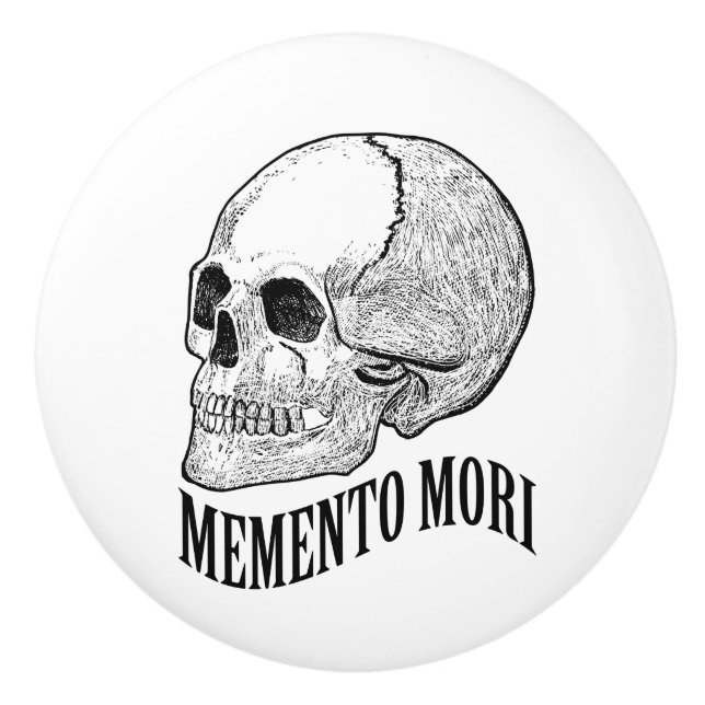 Memento mori knopp (Framsidan)