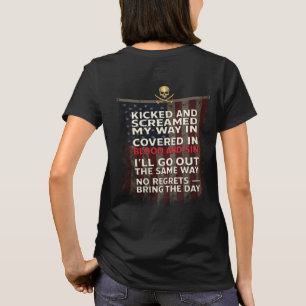 Memento Mori 🫡🪖 Kom ihåg att du måste dö + USA F T Shirt