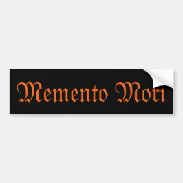 Memento Mori (Kom ihåg döden) Sticker Bildekal