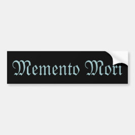 Memento Mori (Kom ihåg döden) Sticker Bildekal