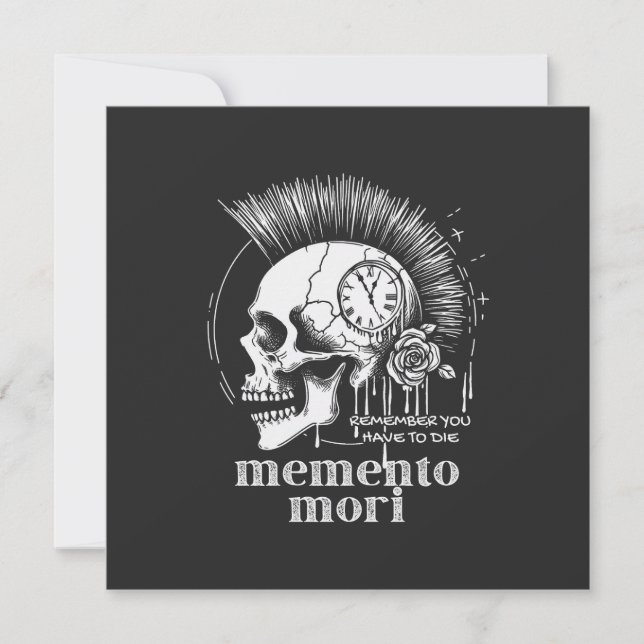 Memento Mori Kort (Framsida)