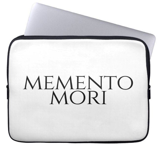 Memento Mori Laptop Fodral (Framsidan)