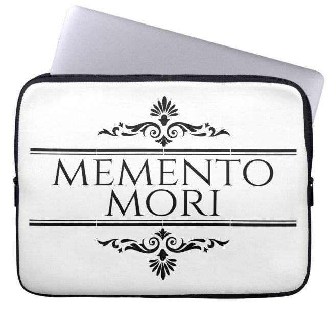 Memento Mori Laptop Fodral (Framsidan)