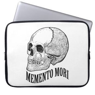 Memento mori laptop fodral