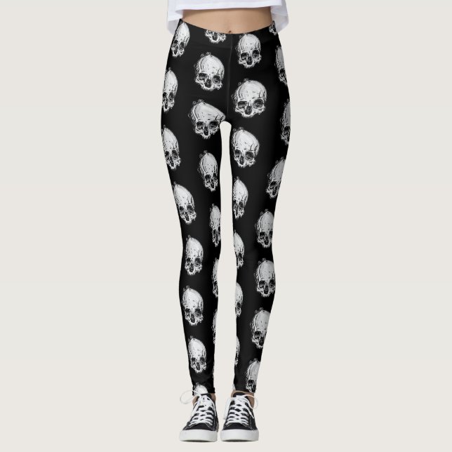 Memento Mori Leggings (Framsida)