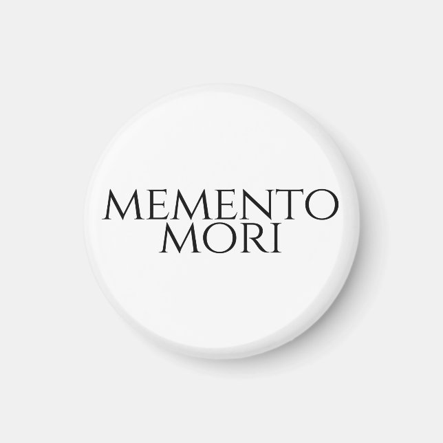 Memento Mori Magnet (Framsidan)