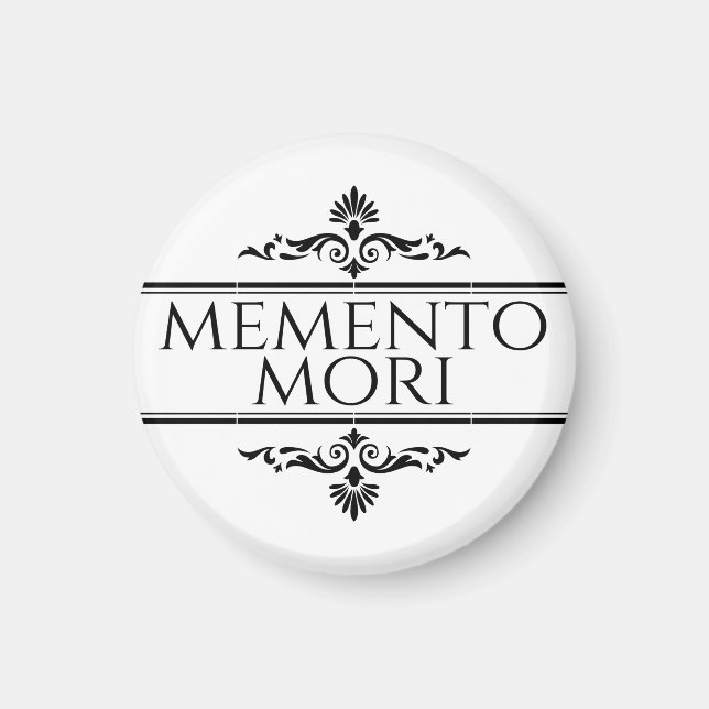 Memento Mori Magnet (Framsidan)