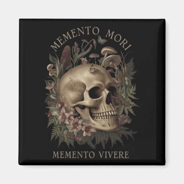 Memento Mori Memento Vivere _ Philosophy&amp; Lat Magnet (Framsidan)