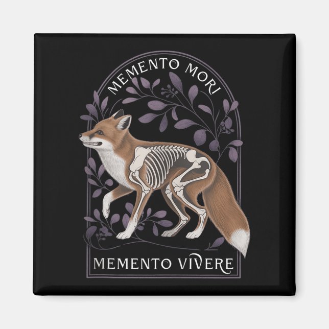 Memento Mori Memento Vivere _ Philosophy&amp; Lat Magnet (Framsidan)