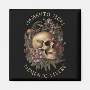 Memento Mori Memento Vivere _ Philosophy& Lat Magnet