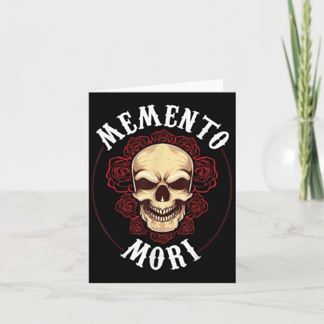 Memento Mori Mortality Stoic Philosophy Stoicism Q Kort (Framsida)