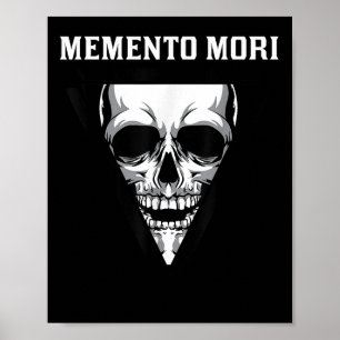 Memento Mori Mortality Stoic Stoicism Philosophy Q Poster