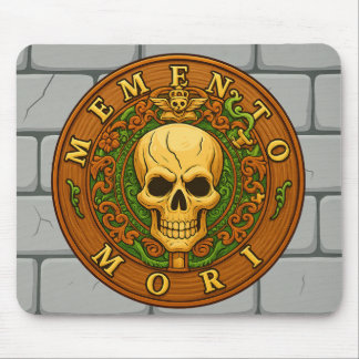 Memento Mori Mousepad by Phil Elmore Musmatta