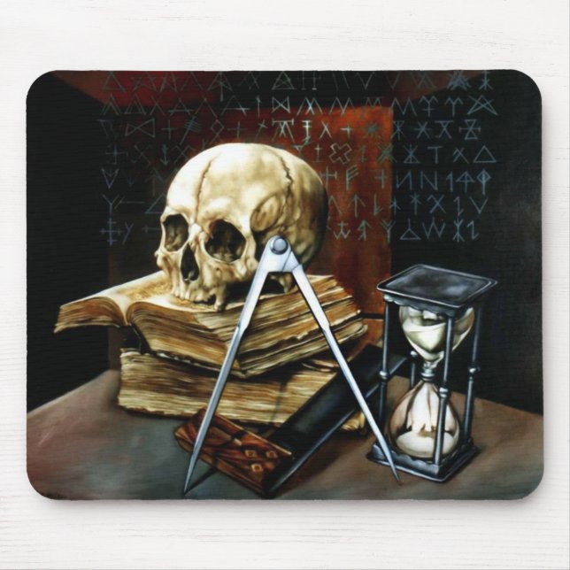 Memento mori musmatta (Framsidan)