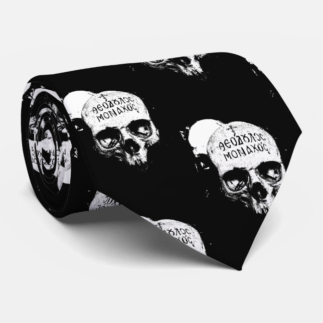 Memento Mori Neck Tie Slips (Rullad)